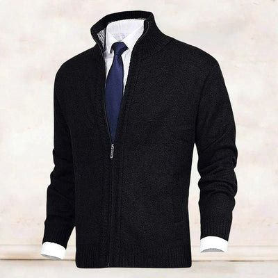 Durand Bordeaux | CARDIGAN HOMME À MANCHES LONGUES