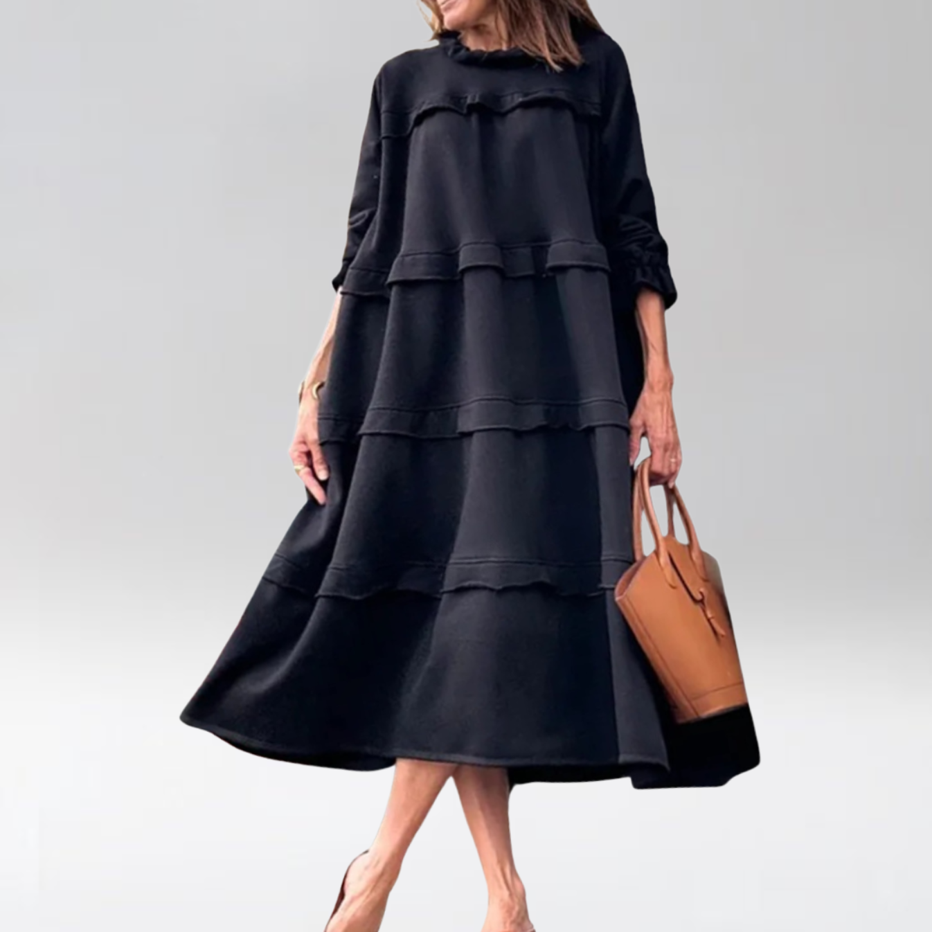 Lauren™ | Robe Midi Volants