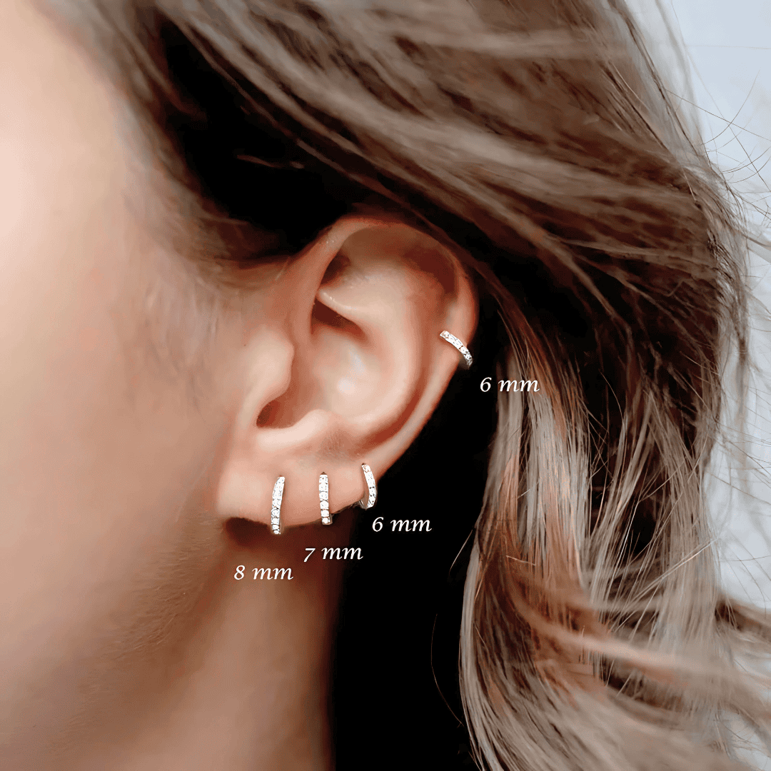 REFINED™ | Créoles Fines en Argent S925