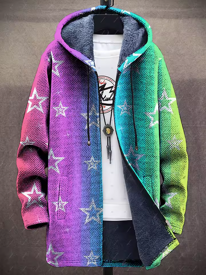 Viviana - Cardigan de luxe inspiré par l'art