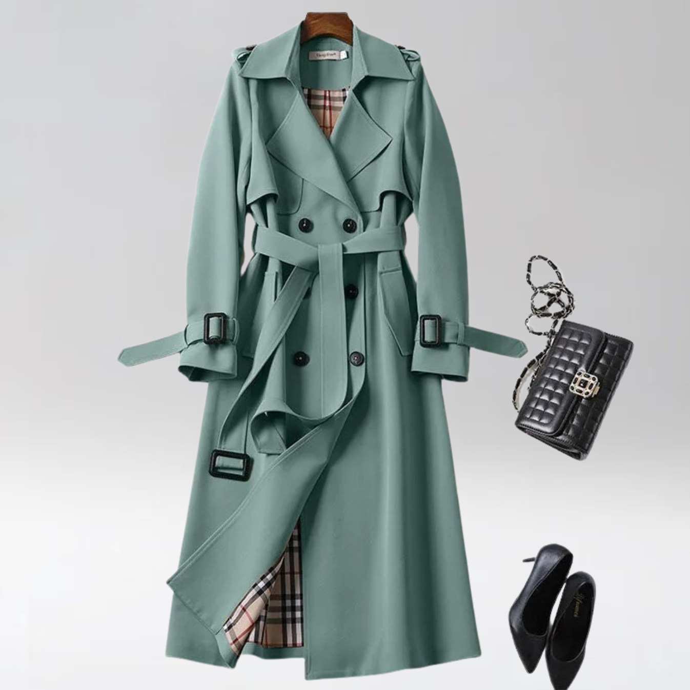 Ammie™ | Trench Coat Élégant