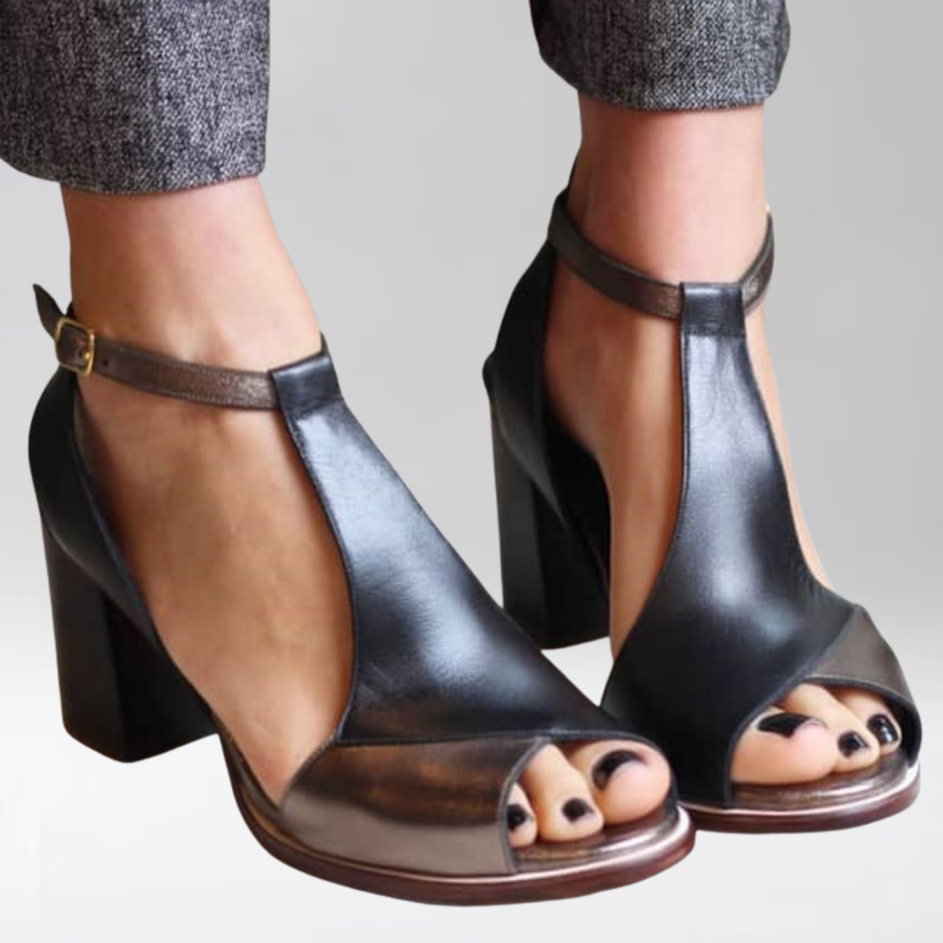 NADARIA™ | SANDALES PEEP TOE