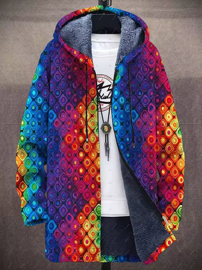 Viviana - Cardigan de luxe inspiré par l'art