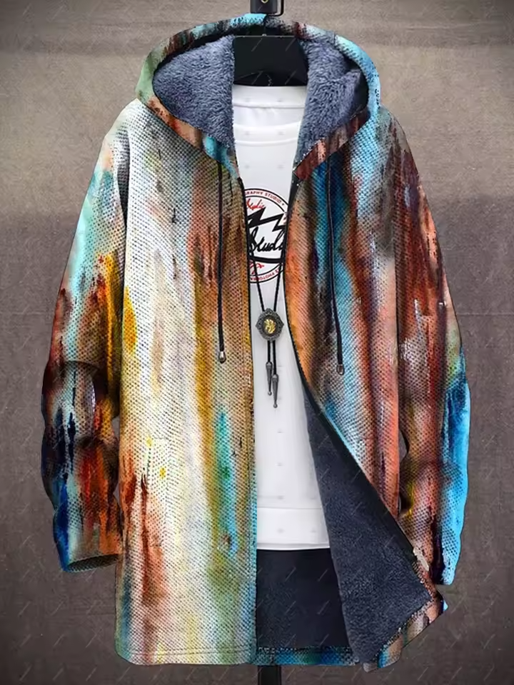 Viviana - Cardigan de luxe inspiré par l'art