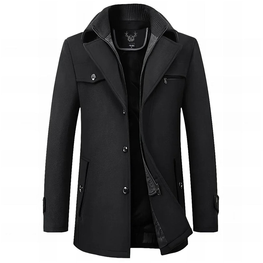 Durand Bordeaux | MANTEAU CLASSIQUE HOMME