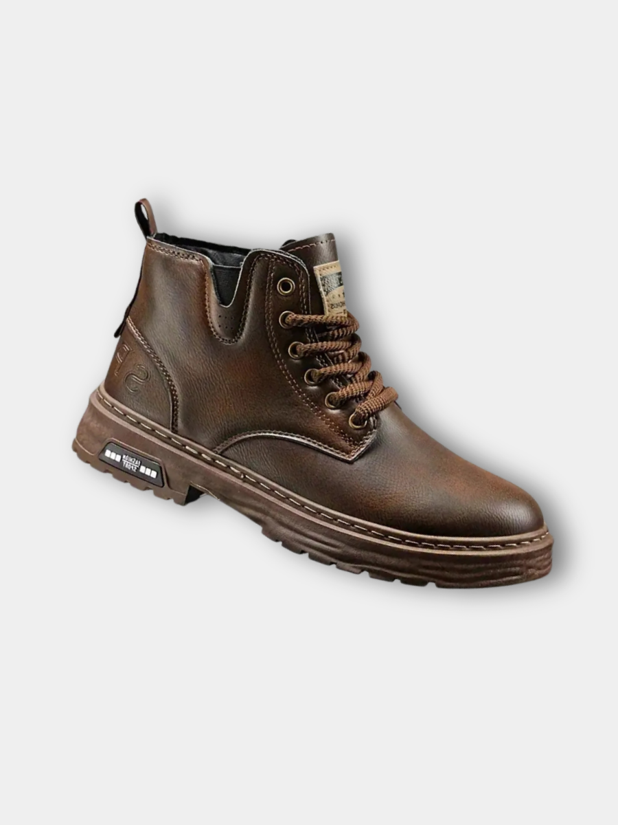 Durand Bordeaux | BOTTES EN CUIR VÉRITABLE