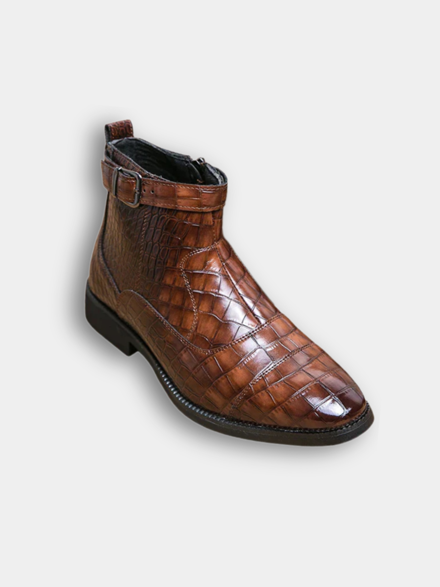 Durand Bordeaux | BOTTINES À LA CHEVILLE AVEC BOUCLE