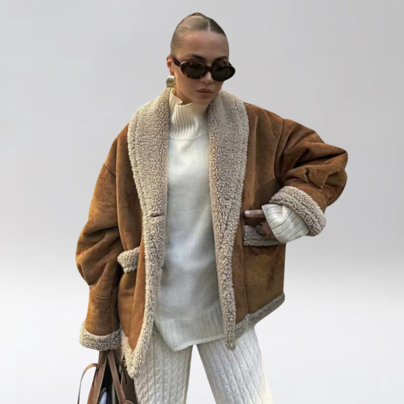 Gina™ — Veste Chaude Doublée en Peluche