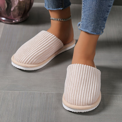 Nora™ | Chaussons rayés