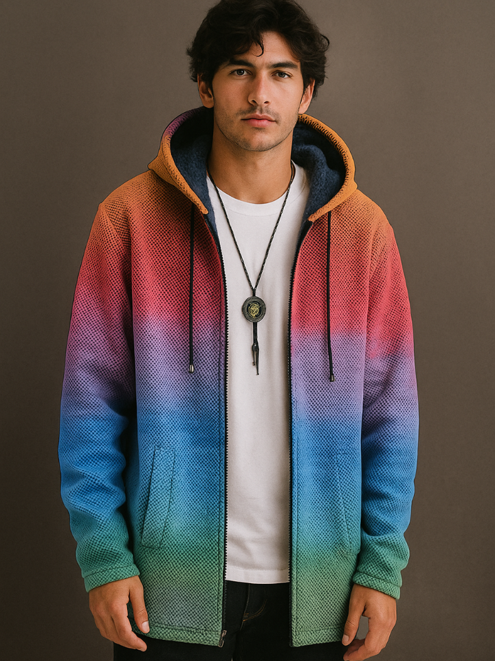 Viviana - Cardigan de luxe inspiré par l'art