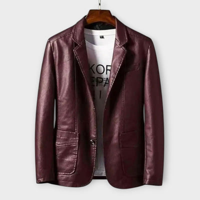 Durand Bordeaux | VESTE EN CUIR SOUPLE POUR HOMME