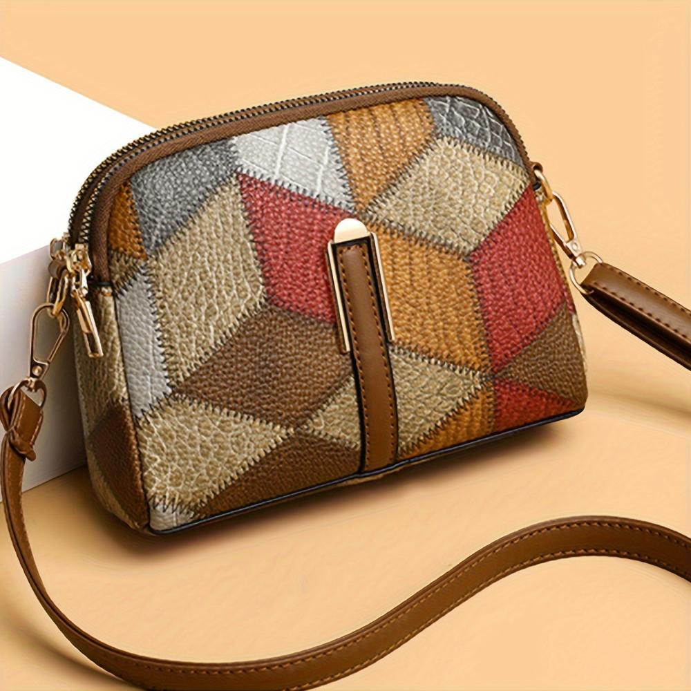 LUNA™ | SAC BANDOULIÈRE PATCHWORK