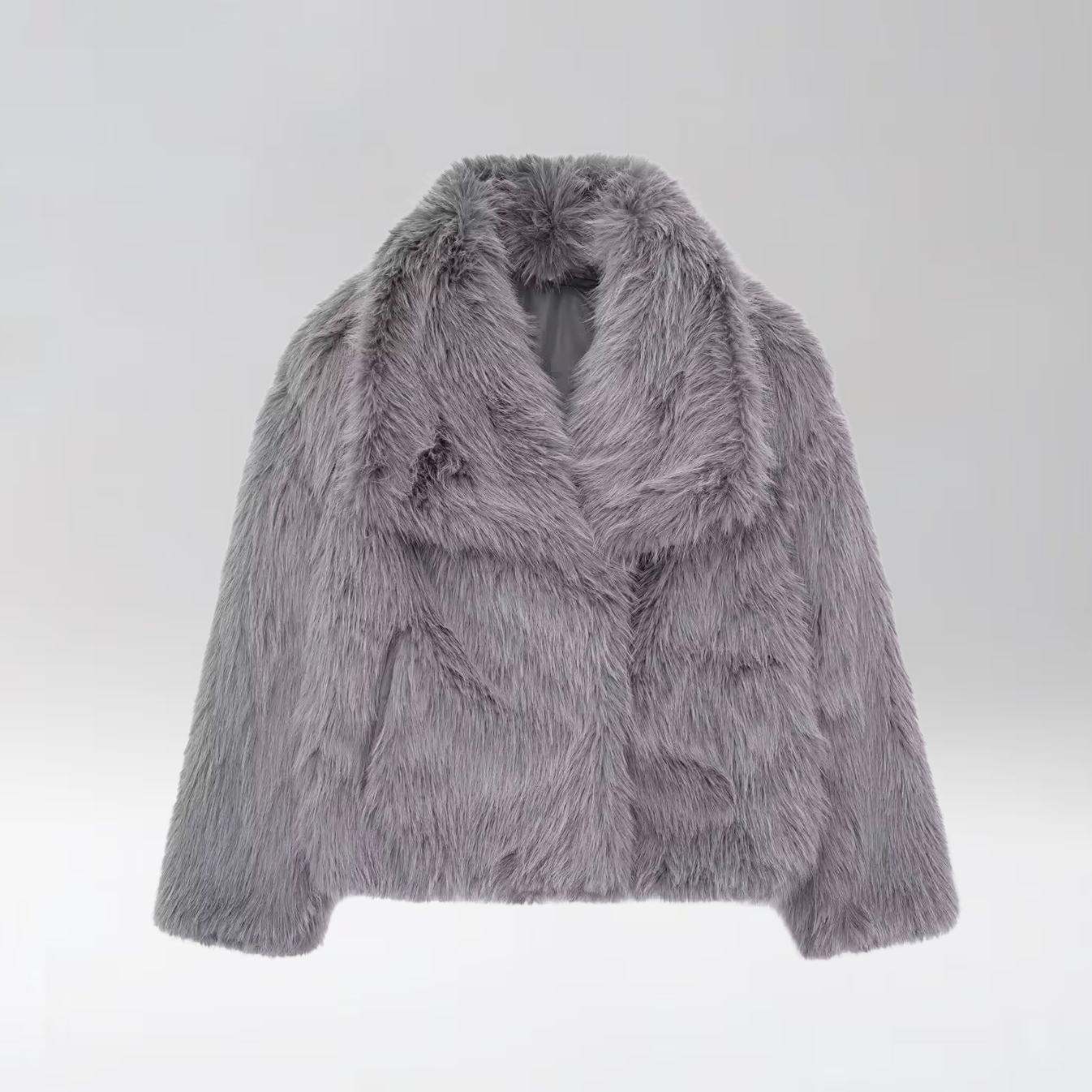 Fiora™ — Veste Matelassée Effet Fourrure