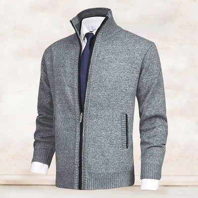 Durand Bordeaux | CARDIGAN HOMME À MANCHES LONGUES