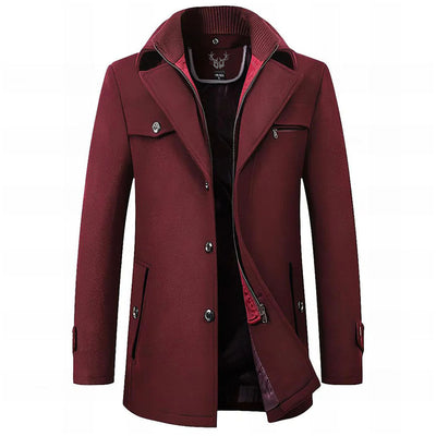 Durand Bordeaux | MANTEAU CLASSIQUE HOMME