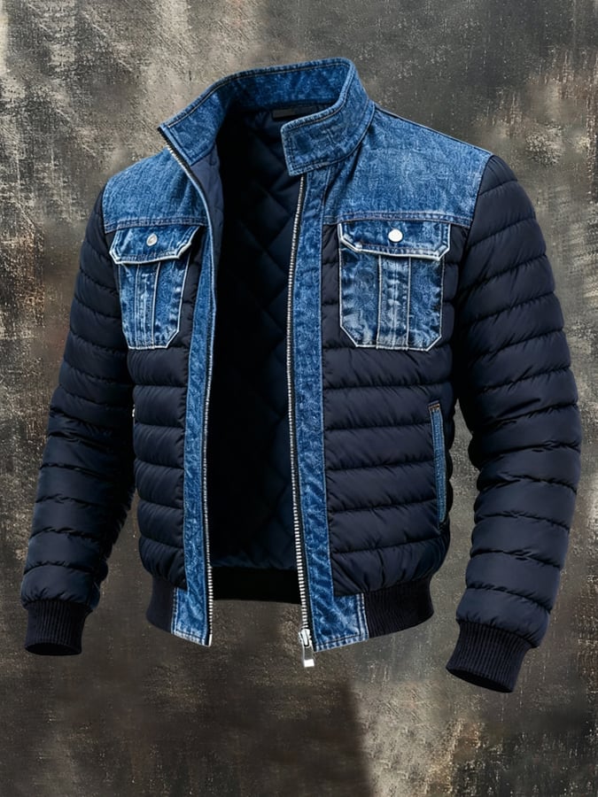 Lorenzo™ | VESTE DOUBLE DENIM CLASSIQUE