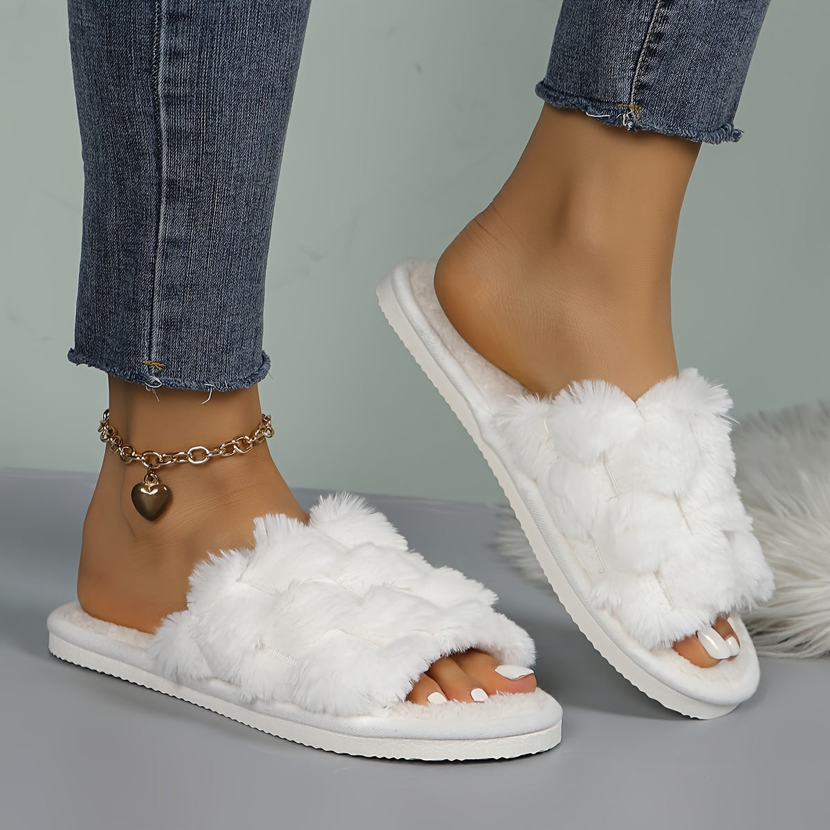 Léonie™ | Chaussons à carreaux