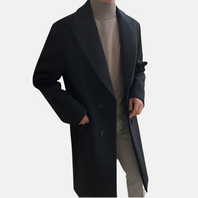 Durand Bordeaux | MANTEAU DOUBLÉ ÉLÉGANT POUR HOMME