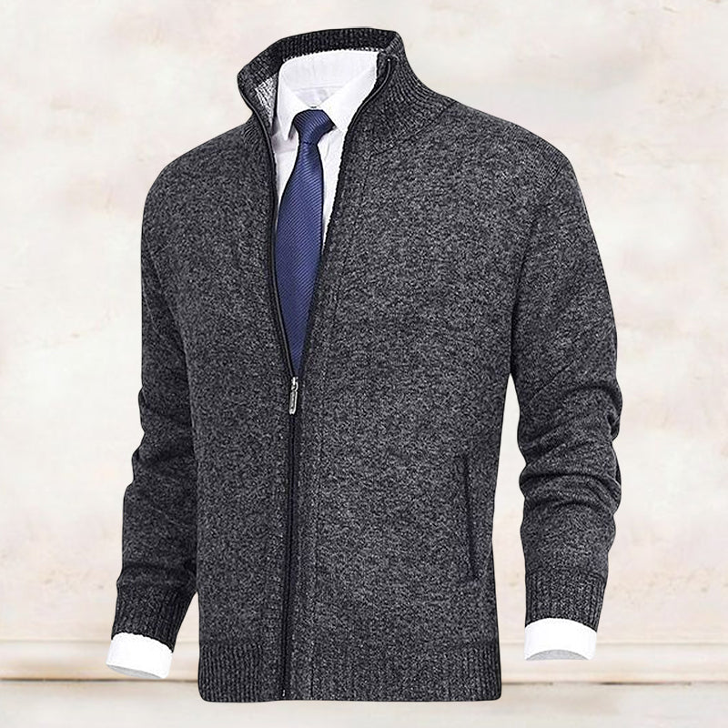 Durand Bordeaux | CARDIGAN HOMME À MANCHES LONGUES