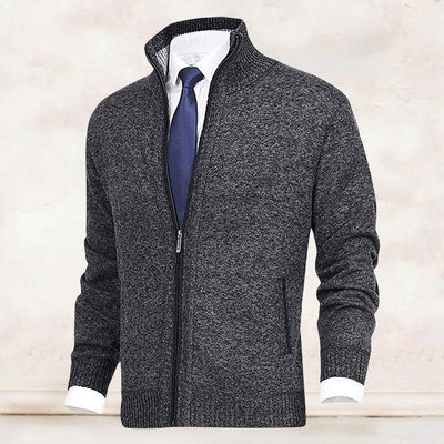 Durand Bordeaux | CARDIGAN HOMME À MANCHES LONGUES