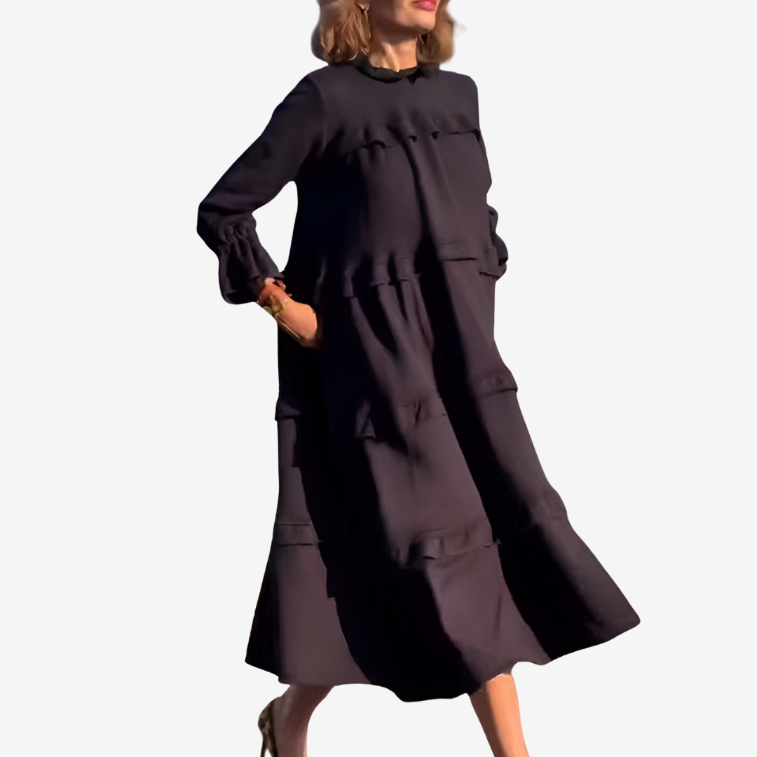 Lauren™ | Robe Midi Volants
