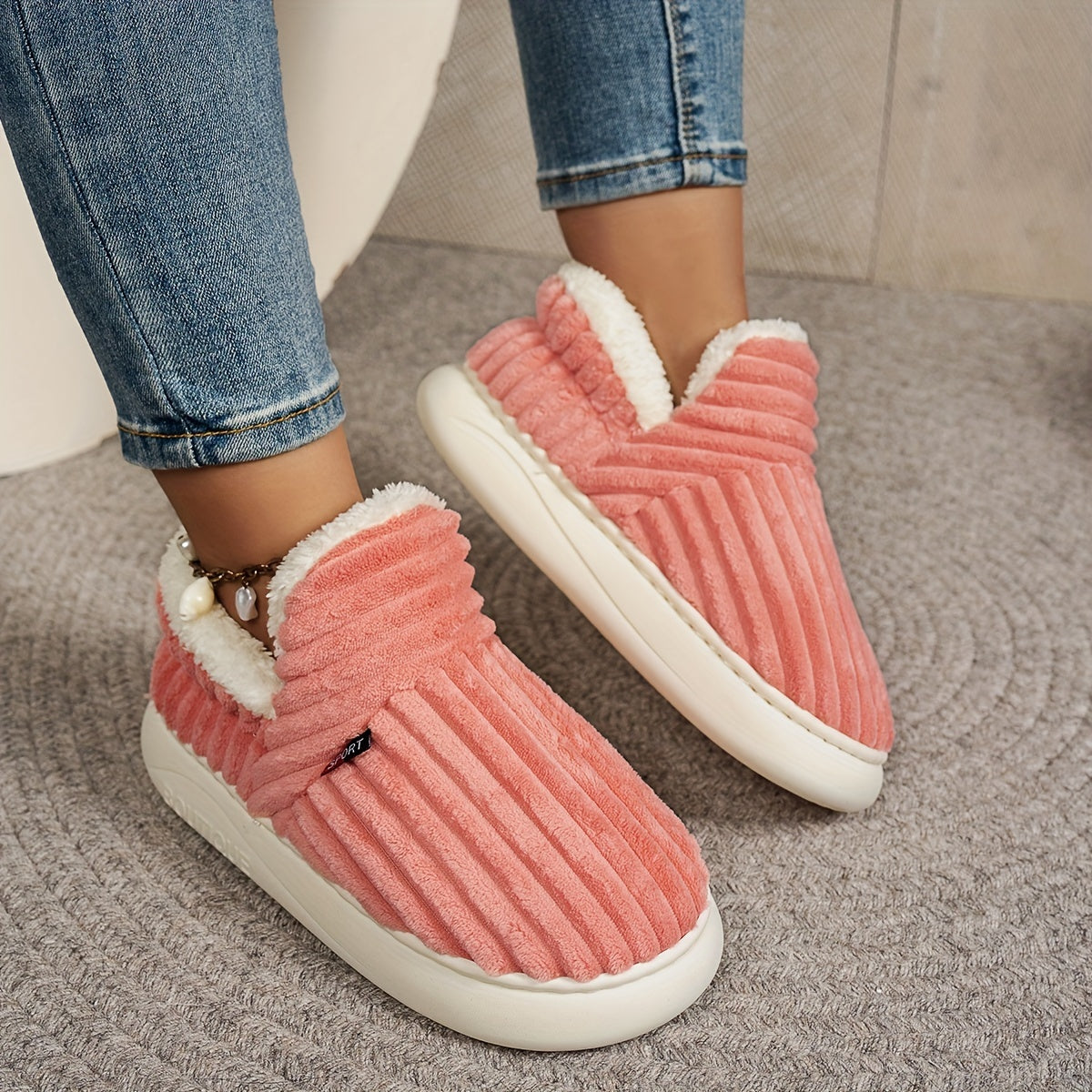 Lola™ | Chaussons en laine douce