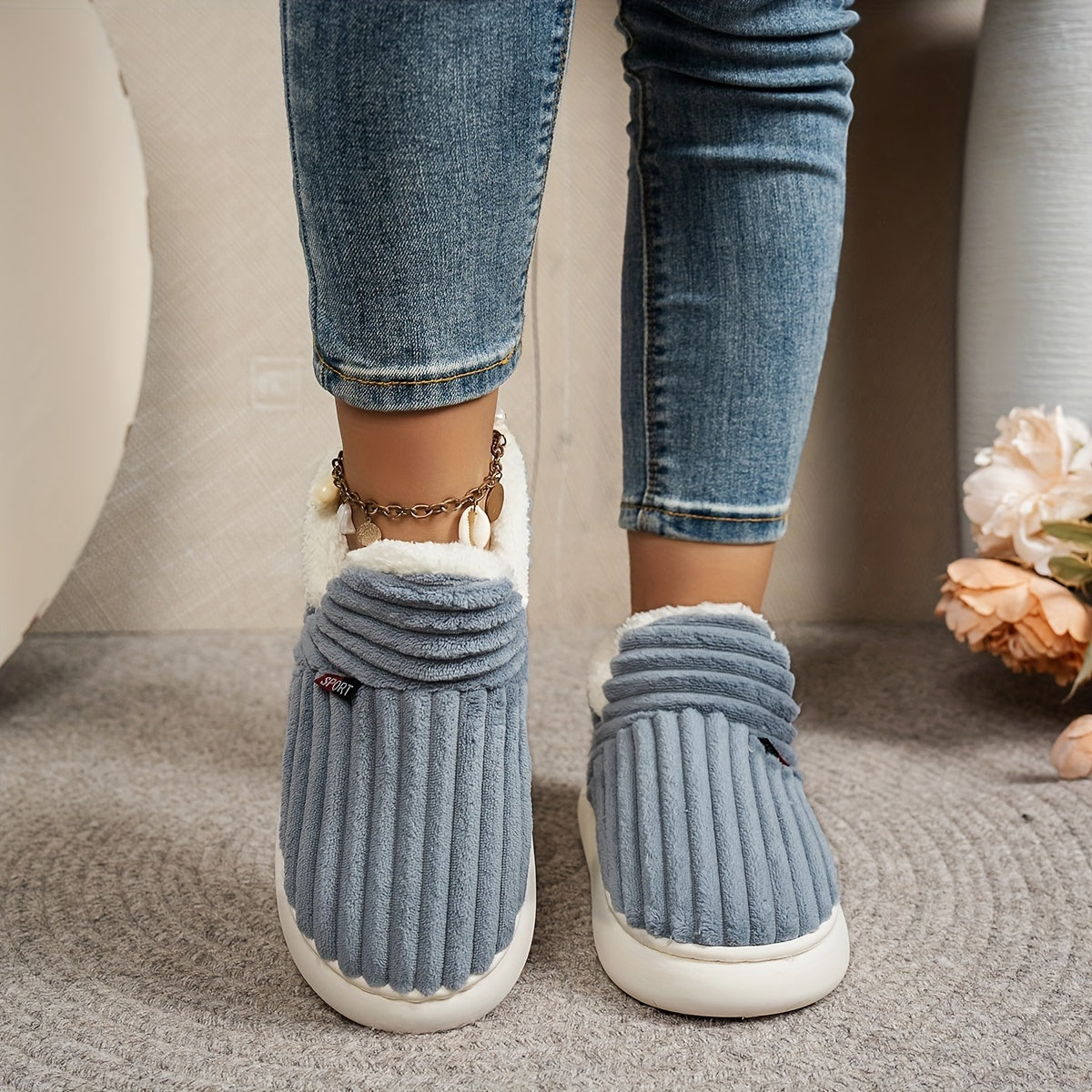 Lola™ | Chaussons en laine douce