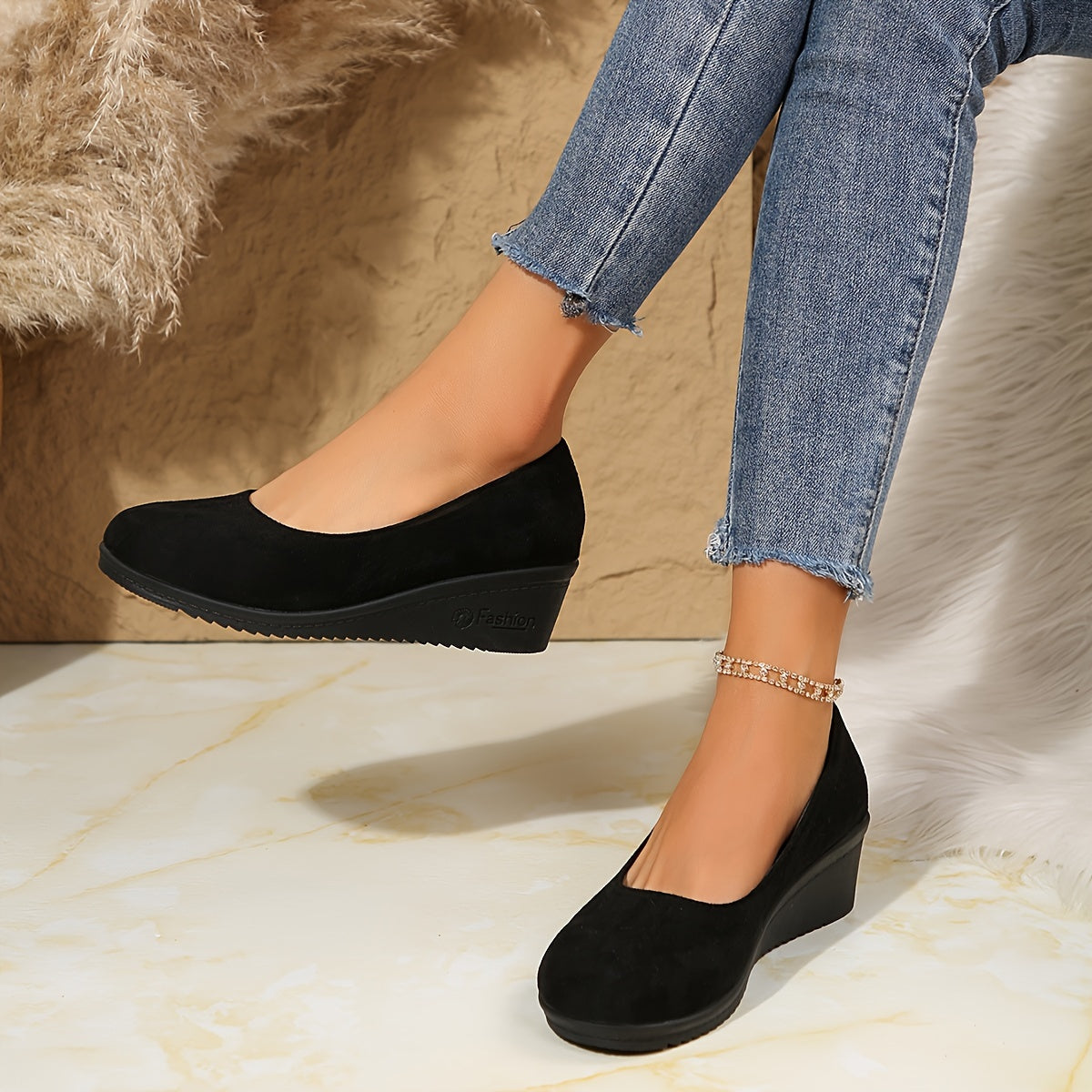 Orthéa™ – Chaussures compensées de soutien pour soulager les douleurs plantaires