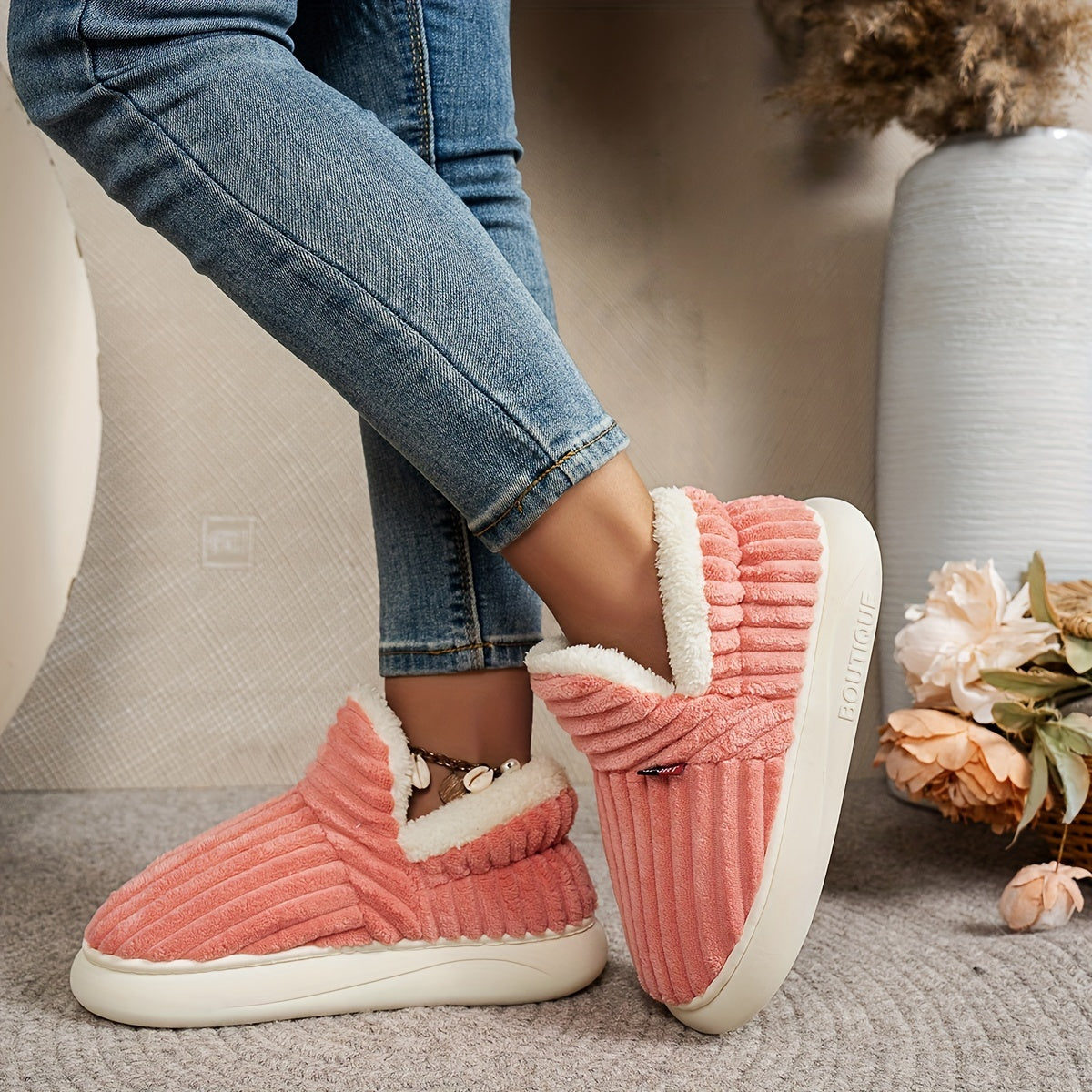 Lola™ | Chaussons en laine douce