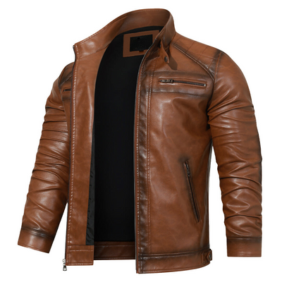 Durand Bordeaux | VESTE EN CUIR CRUISER