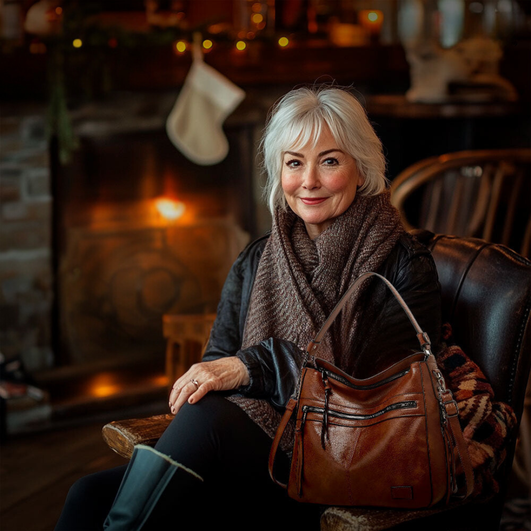 MURIEL™ | SAC ÉPAULE VINTAGE