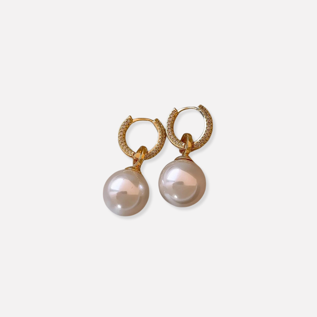MILA™ | BOUCLES ÉLÉGANTES PERLE