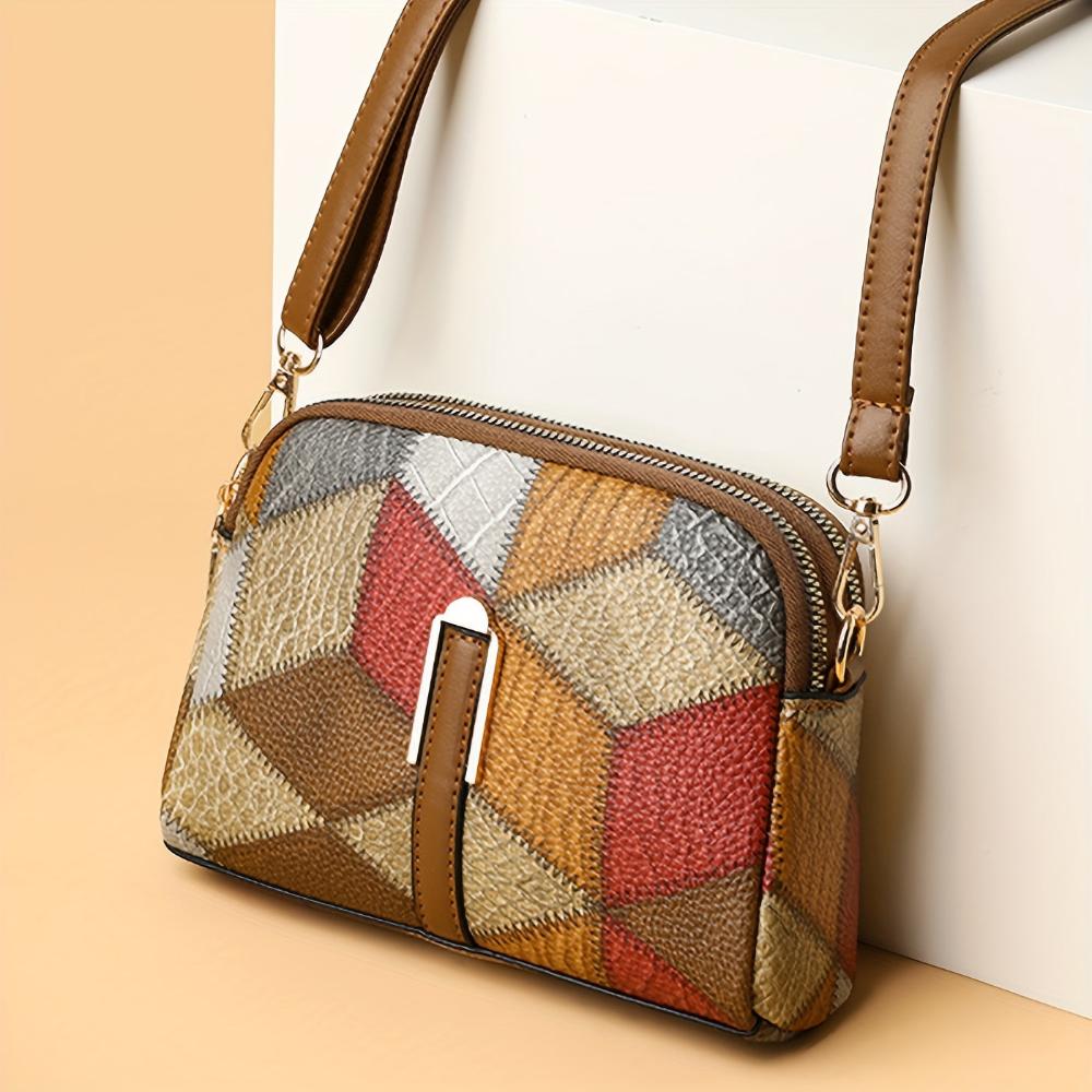 LUNA™ | SAC BANDOULIÈRE PATCHWORK