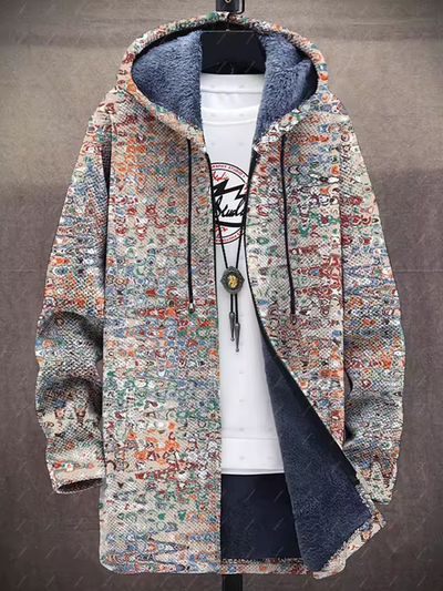 Viviana - Cardigan de luxe inspiré par l'art