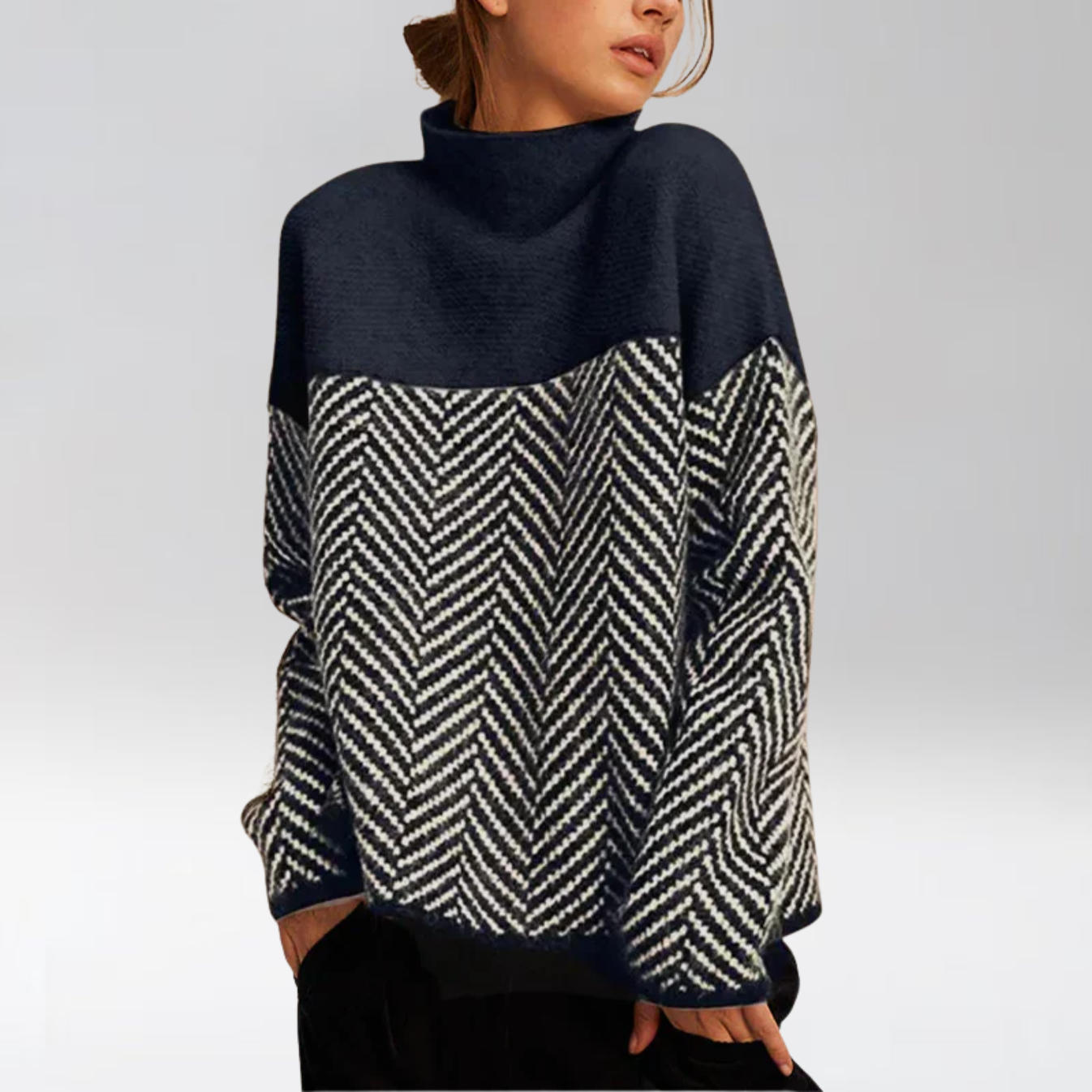 Mira™ | Pull torsadé élégant