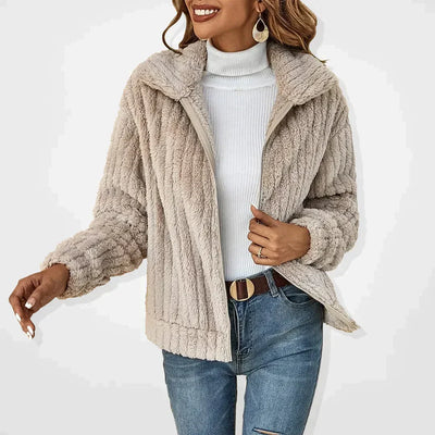 Sveva™ | Cardigan peluche élégant