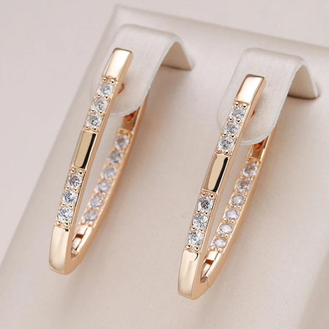 SYLVIA™ | BOUCLES ÉLÉGANTES ZIRCON