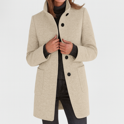 ZUZANA | Manteau pour femme avec col montant