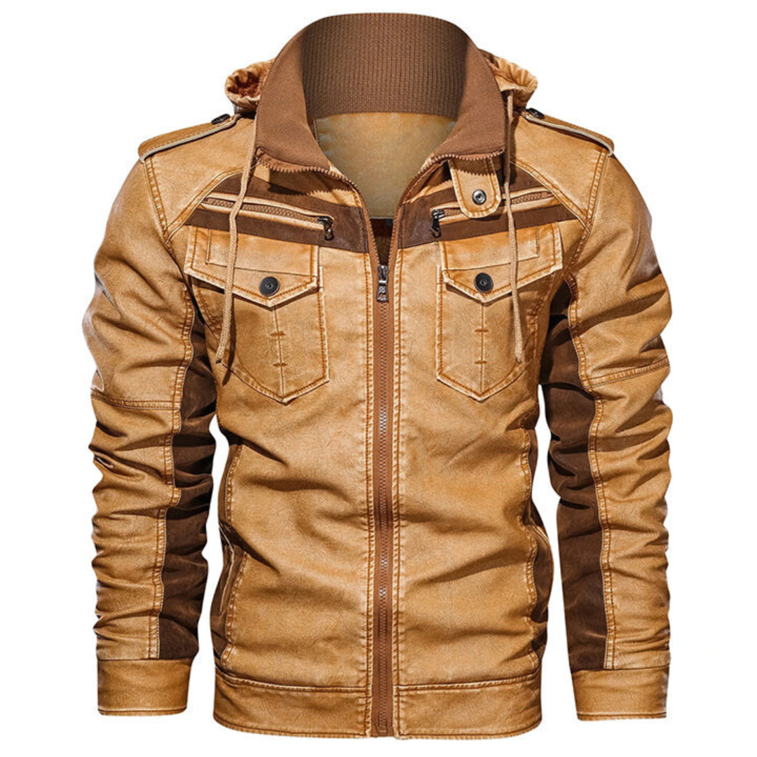 Durand Bordeaux | VESTE EN CUIR LEGEND
