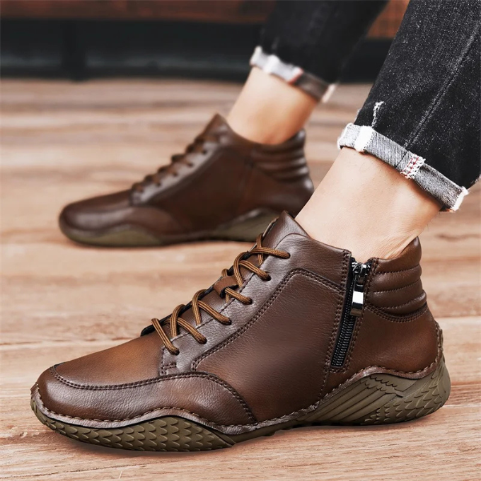 Durand Bordeaux | BOTTES EN CUIR ROBUSTES POUR HOMMES