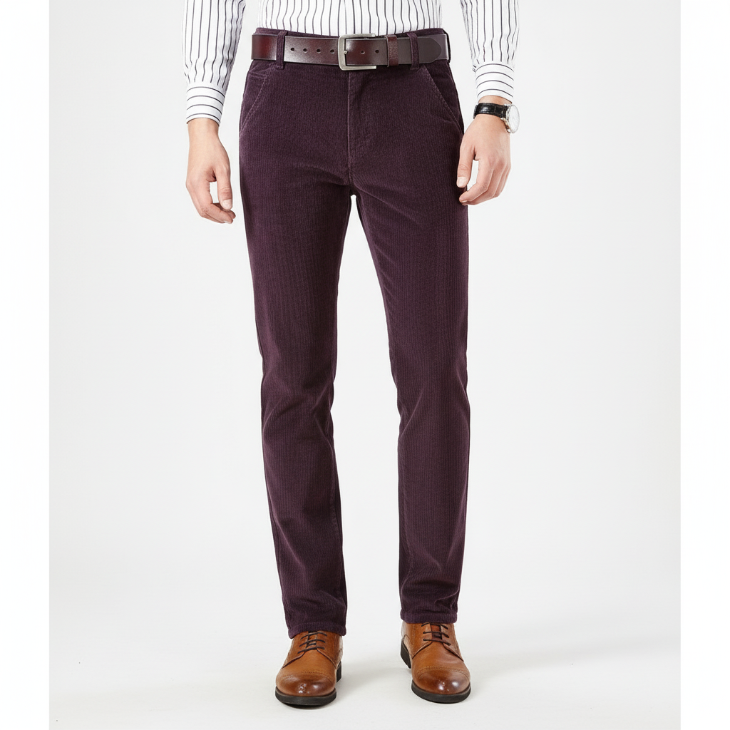 Durand Bordeaux | PANTALONS CHICS POUR HOMMES