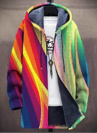 Viviana - Cardigan de luxe inspiré par l'art