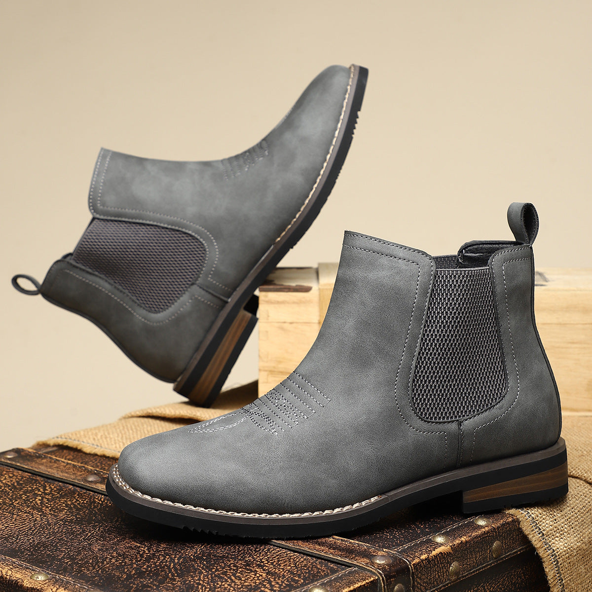 Durand Bordeaux | BOTTES CLASSIQUES EN CUIR POUR HOMME