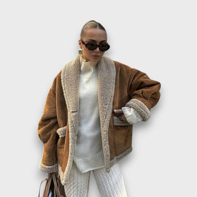 Gina™ — Veste Chaude Doublée en Peluche