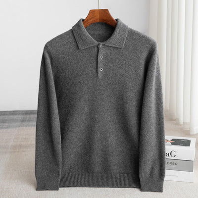 Durand Bordeaux | PULL POLO HOMME CLASSIQUE (laine haut de gamme)