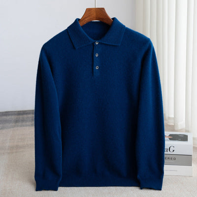 Durand Bordeaux | PULL POLO HOMME CLASSIQUE (laine haut de gamme)