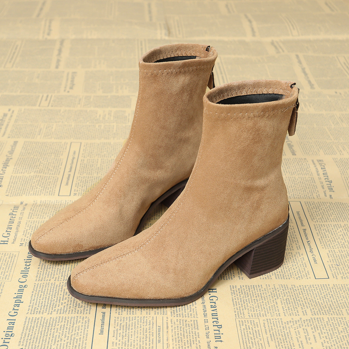 Giuliana | Bottines Élégantes en Daim