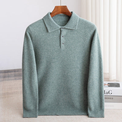 Durand Bordeaux | PULL POLO HOMME CLASSIQUE (laine haut de gamme)