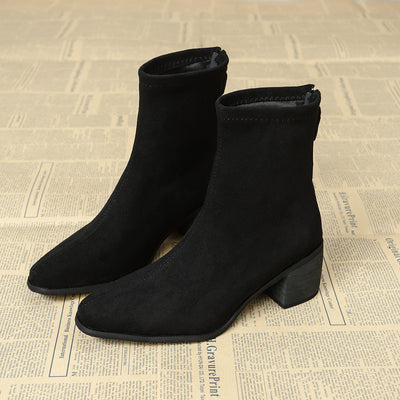 Giuliana | Bottines Élégantes en Daim