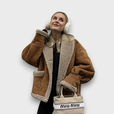 Gina™ — Veste Chaude Doublée en Peluche